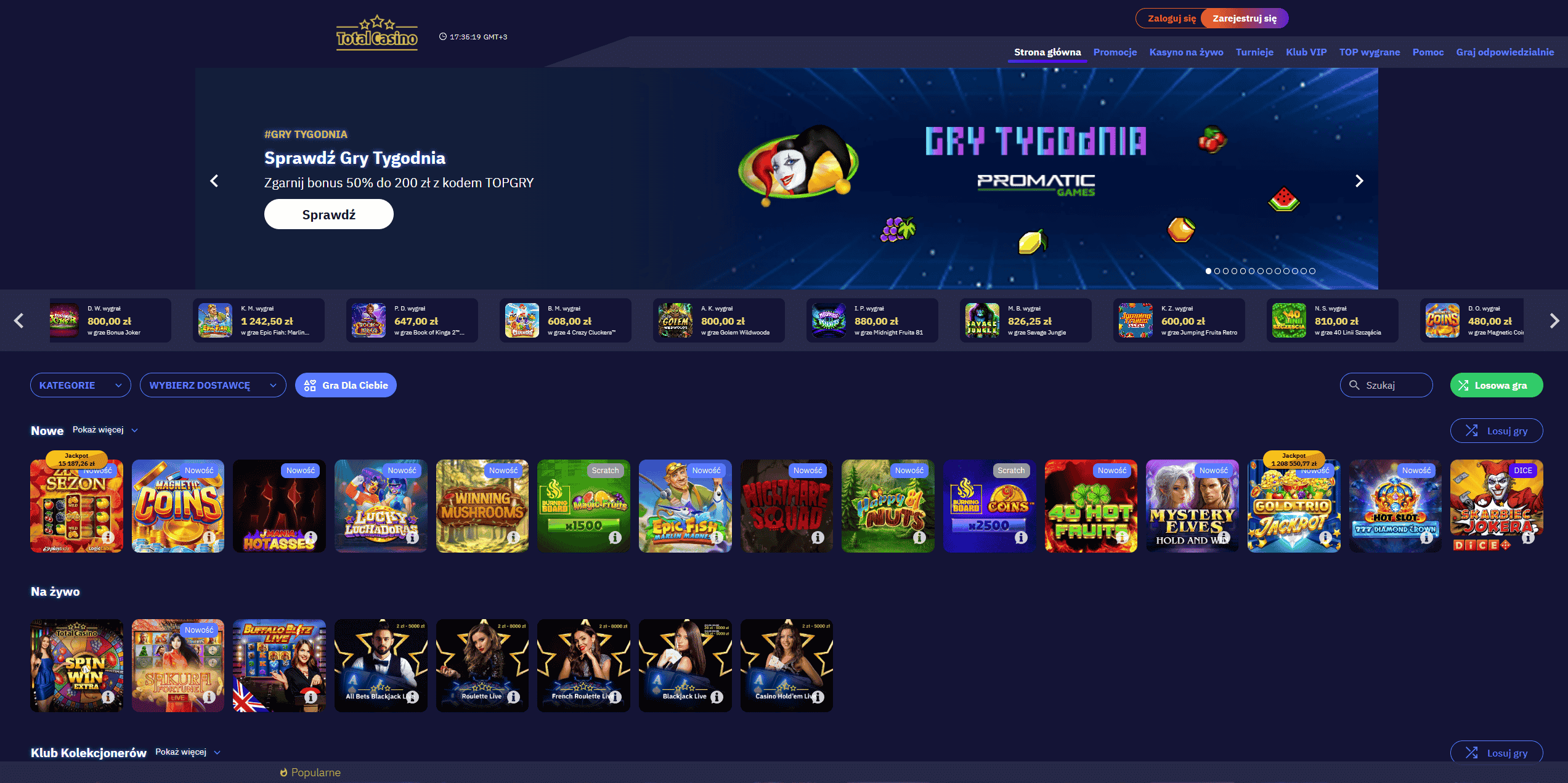 Total casino